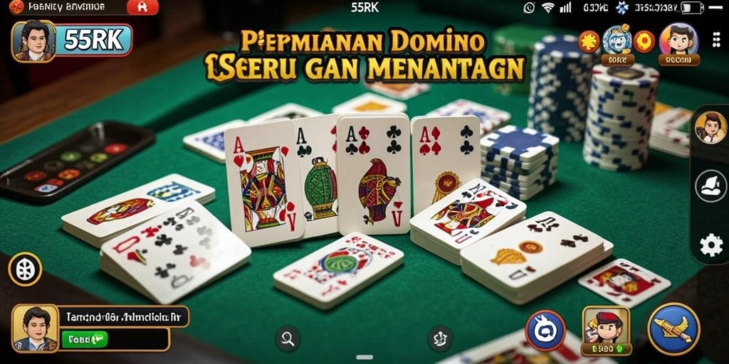 Tampilan gameplay 55RK yang menegangkan dan menarik perhatian.
