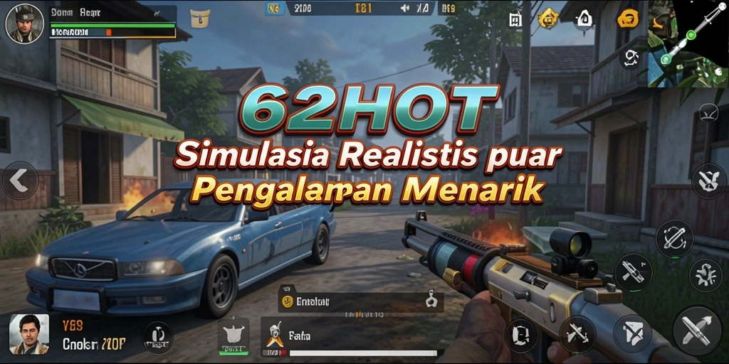 Tangkapan layar gameplay 62HOT menampilkan pengalaman simulasi yang mendalam.