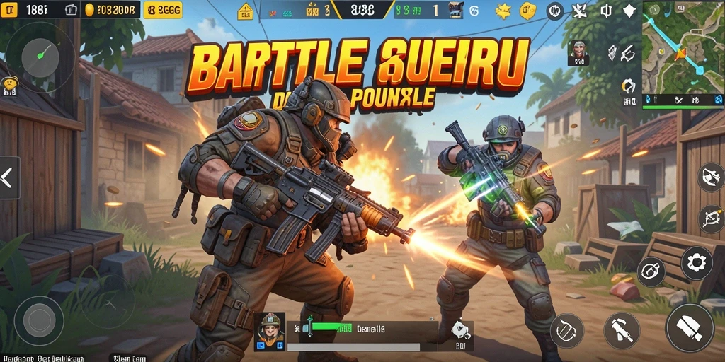 Tampilan gameplay 8G8G yang seru dan mendebarkan.