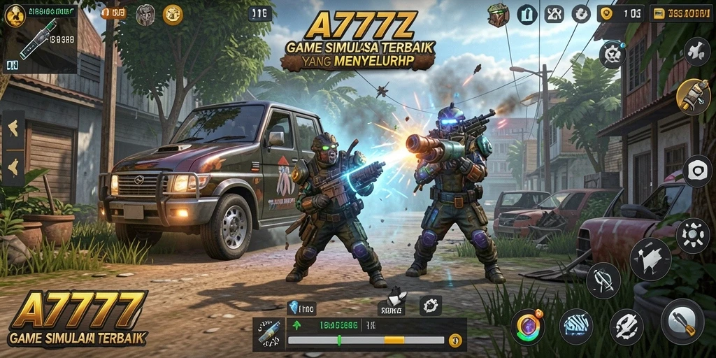 Tampilan gameplay A7777 yang penuh warna dan interaktif.