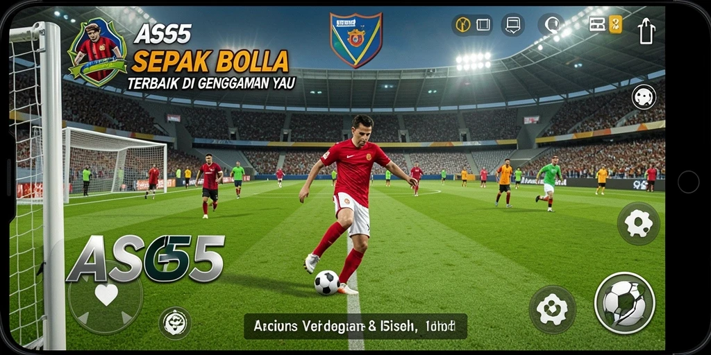 Tampilan gameplay ASG55 yang seru dan mendebarkan.