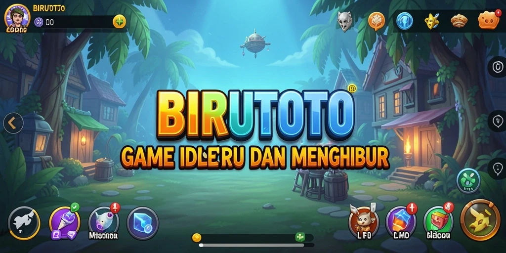 Tampilan gameplay BIRUTOTO yang adiktif dan menyenangkan.