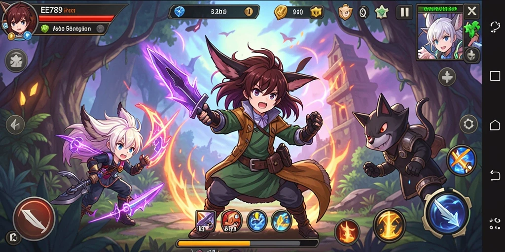 Tampilan gameplay seru dan menawan dari EE789.