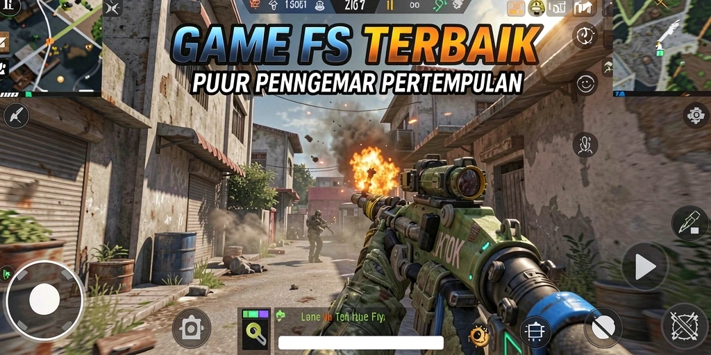 Gameplay seru JKTOK dalam pertempuran FPS yang mendebarkan.