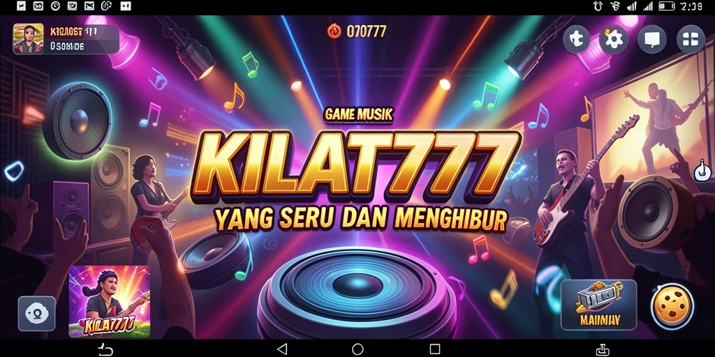 Gameplay KILAT777 yang seru dengan berbagai lagu menarik.