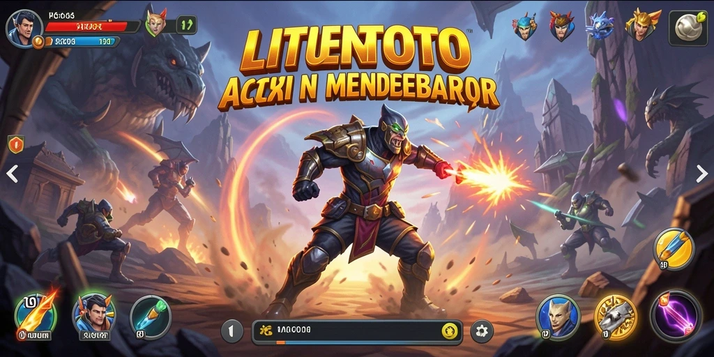 Tampilan utama gameplay seru di LITETOTO dengan aksi cepat.