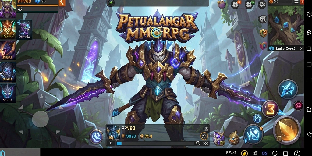 Tampilan gameplay PPV88 yang mendebarkan dengan aksi pertarungan yang intens.