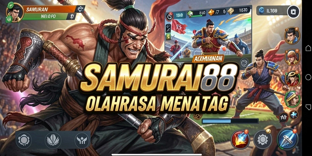 Tampilan menarik dari gameplay <strong>SAMURAI88</strong> menunjukkan aksi menegangkan di lapangan.