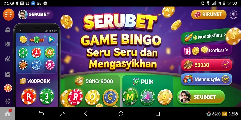 Tampilan gameplay Bingo yang menarik dan interaktif di SERUBET.