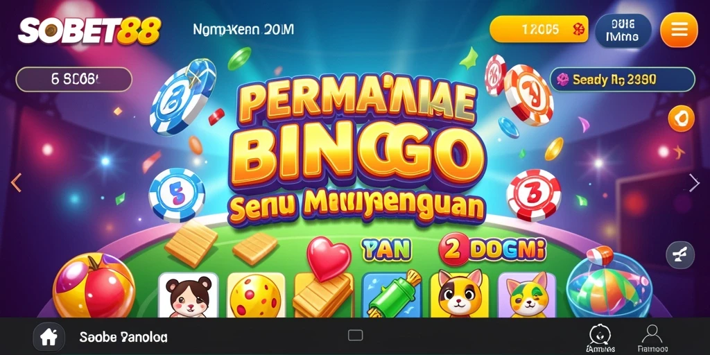 Tangkapan layar permainan Bingo yang menakjubkan di SOBET88.