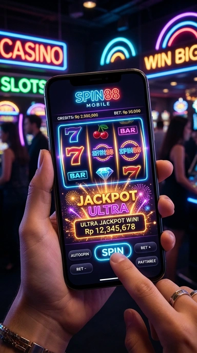Proses pengunduhan aplikasi spin88 yang cepat dan efisien.